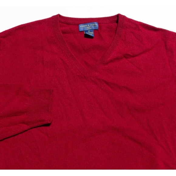 Joseph u0026 Lyman V-neck Cashmere Sweater Long Sleeve Size XL  www.salaberlanga.com